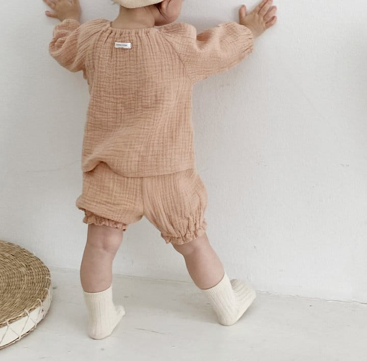 BEBE NINE - Korean Children Fashion - #Kfashion4kids - Bebe Marie Top Bottom Set - 9