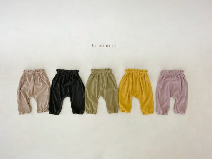 BEBE NINE - Korean Children Fashion - #Kfashion4kids - Bebe Rib Baggy Pants - 9