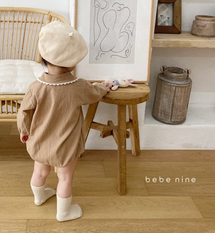 BEBE NINE - Korean Children Fashion - #Kfashion4kids - Bebe Collat Lace Bodysuit - 3