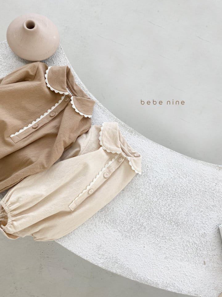 BEBE NINE - Korean Children Fashion - #Kfashion4kids - Bebe Collat Lace Bodysuit - 4