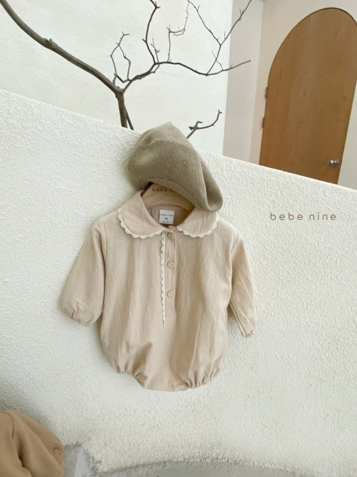 BEBE NINE - Korean Children Fashion - #Kfashion4kids - Bebe Collat Lace Bodysuit - 6