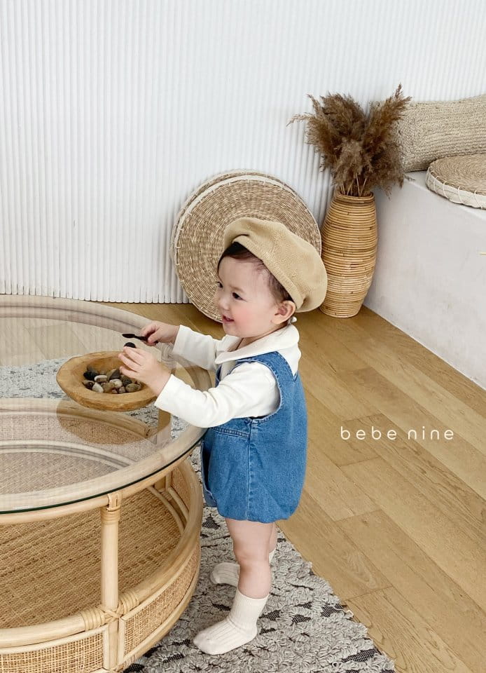 BEBE NINE - Korean Children Fashion - #Kfashion4kids - Bebe Denim Dungarees - 7