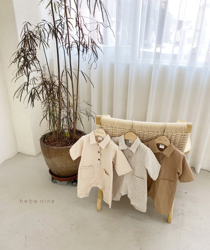 BEBE NINE - Korean Children Fashion - #Kfashion4kids - Bebe Baba Collar Bodysuit - 4