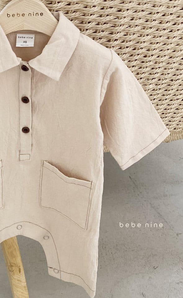 BEBE NINE - Korean Children Fashion - #Kfashion4kids - Bebe Baba Collar Bodysuit - 7
