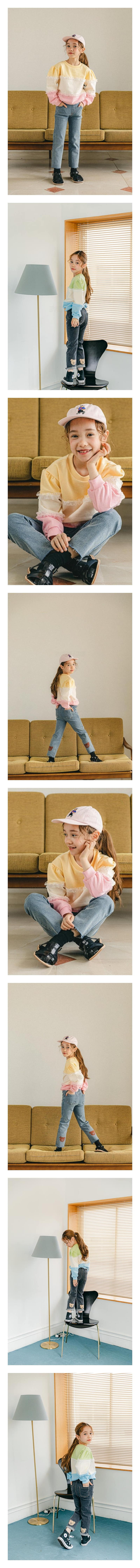 BERRY BERRY - Korean Children Fashion - #Kfashion4kids - Rainbow Sweatshirt