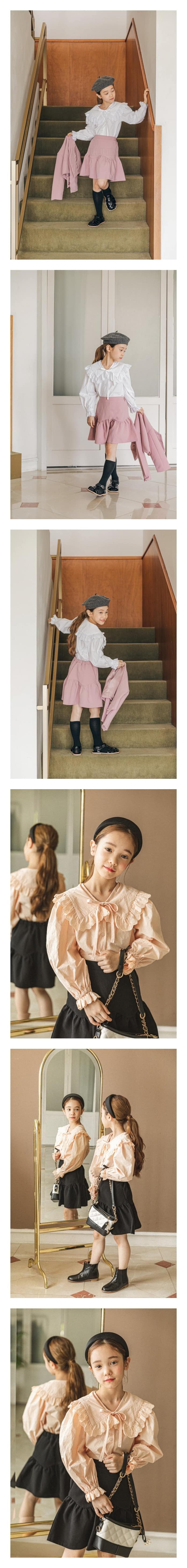 BERRY BERRY - Korean Children Fashion - #Kfashion4kids - Unbalance Skirt