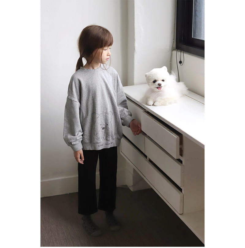 BIEN A BIEN - Korean Children Fashion - #Kfashion4kids - Bow Wow Sweatshirt