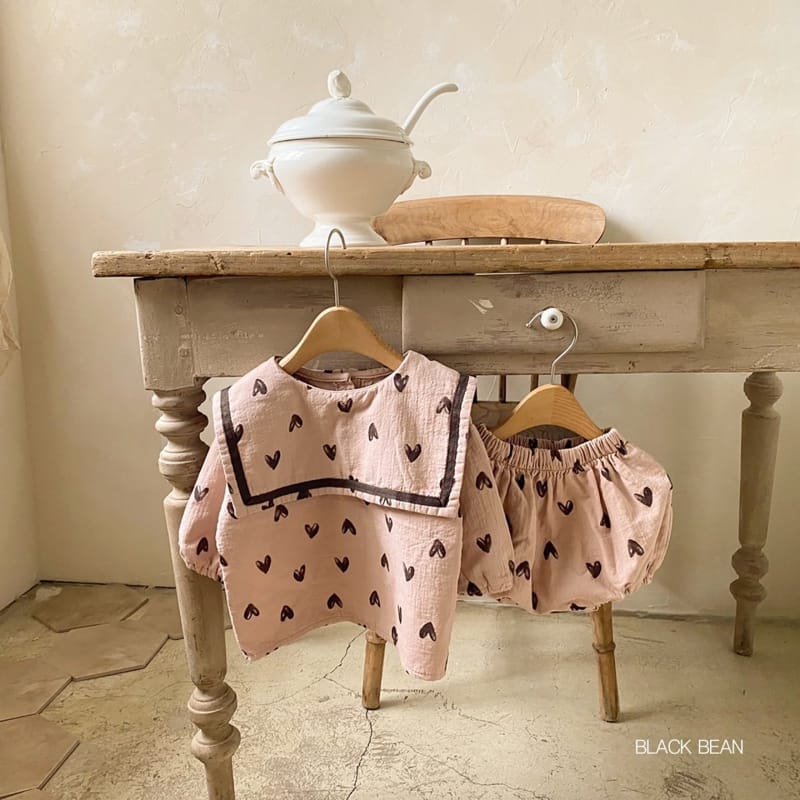 BLACK BEAN - Korean Children Fashion - #Kfashion4kids - Ppua Top Bloomer Set - 5