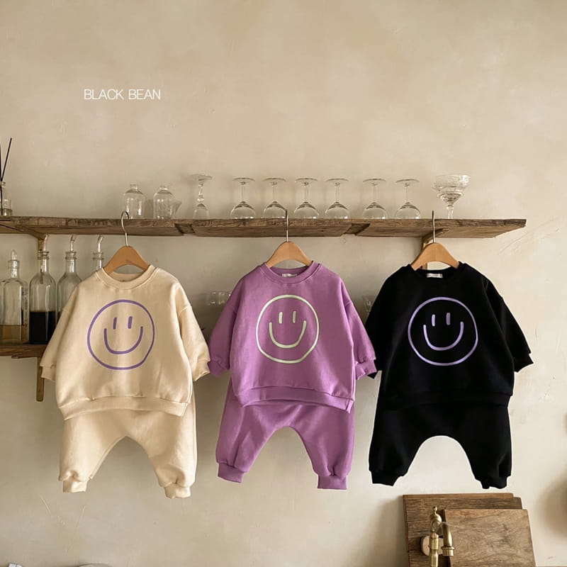 BLACK BEAN - Korean Children Fashion - #Kfashion4kids - Bebe Doughnut Top Bottom Set