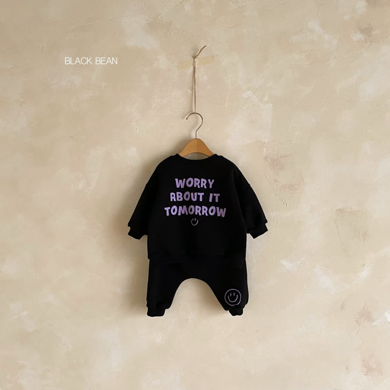 BLACK BEAN - Korean Children Fashion - #Kfashion4kids - Bebe Doughnut Top Bottom Set - 9