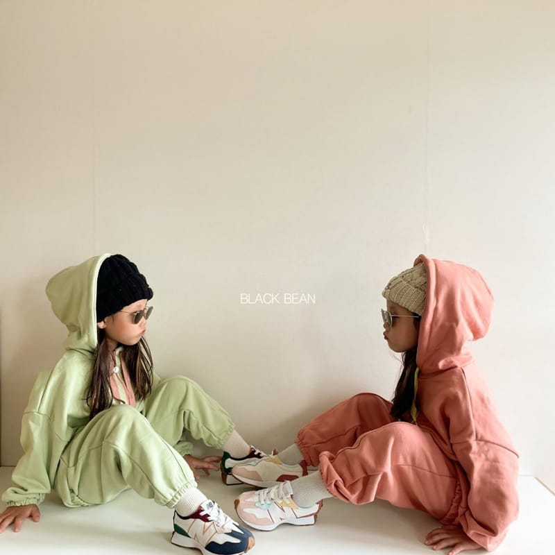 BLACK BEAN - Korean Children Fashion - #Kfashion4kids - Neon Top Bottom Set - 11