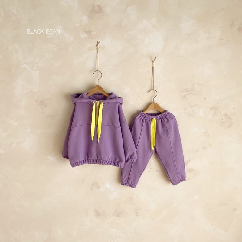 BLACK BEAN - Korean Children Fashion - #Kfashion4kids - Neon Top Bottom Set - 5