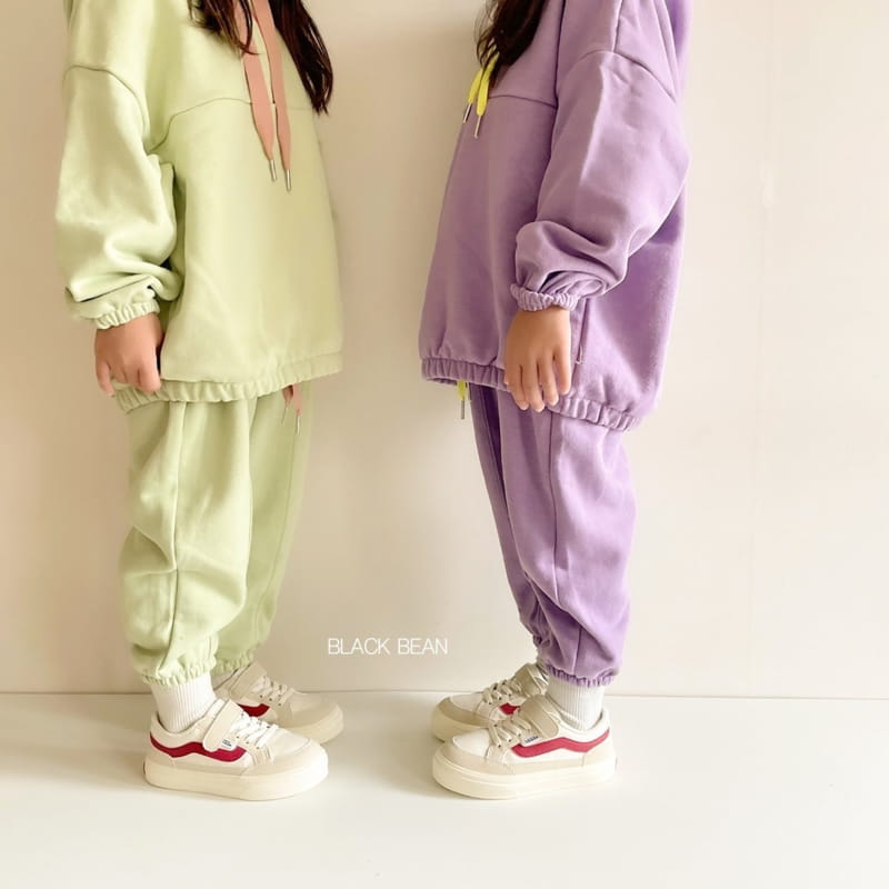 BLACK BEAN - Korean Children Fashion - #Kfashion4kids - Neon Top Bottom Set - 8