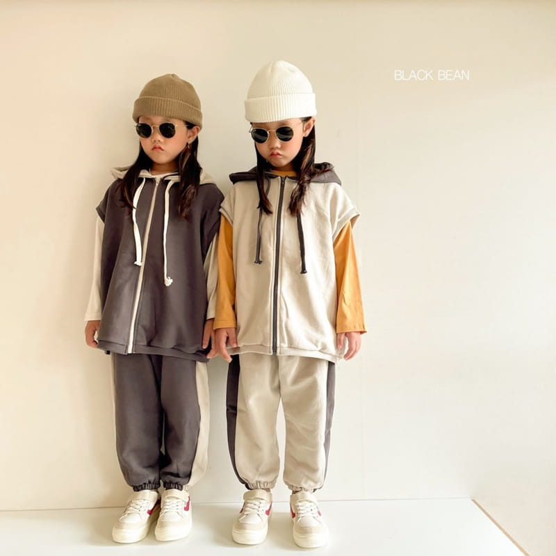BLACK BEAN - Korean Children Fashion - #Kfashion4kids - Rookie Top Bottom Set - 9
