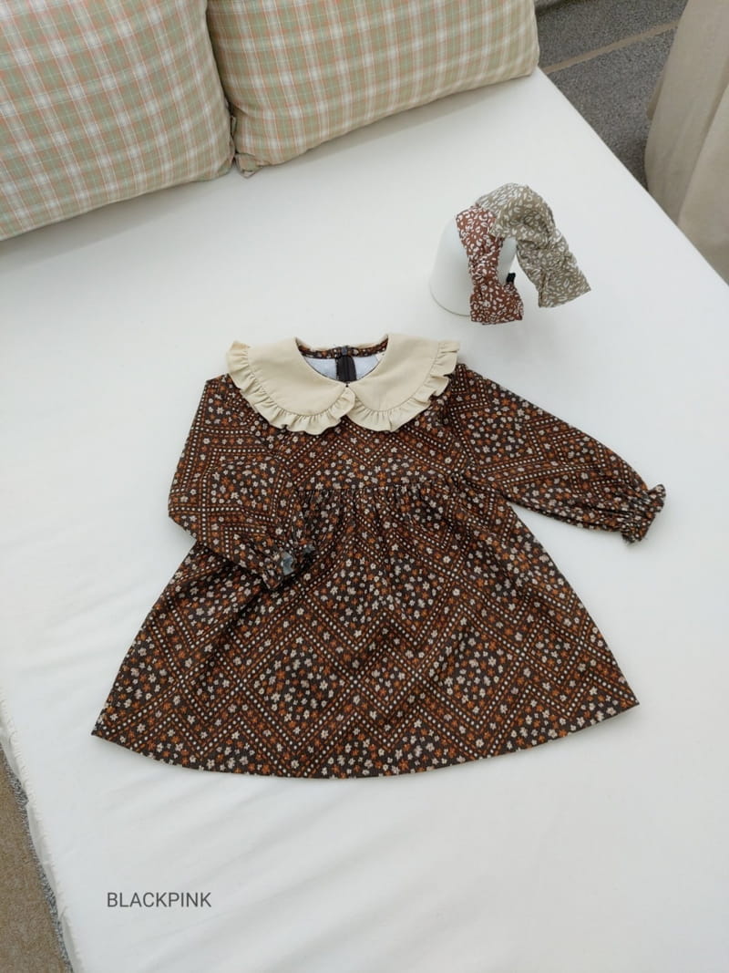 BLACK PINK - Korean Children Fashion - #Kfashion4kids - Vintage Cordureoy One-piece - 11