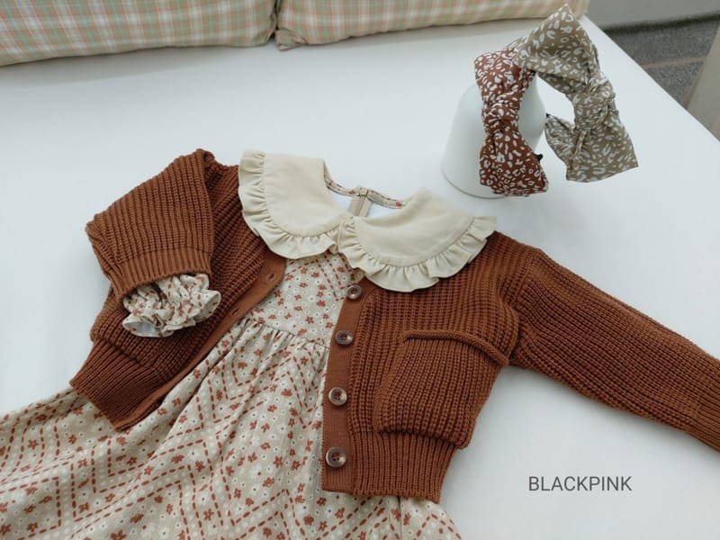 BLACK PINK - Korean Children Fashion - #Kfashion4kids - Vintage Cordureoy One-piece - 9