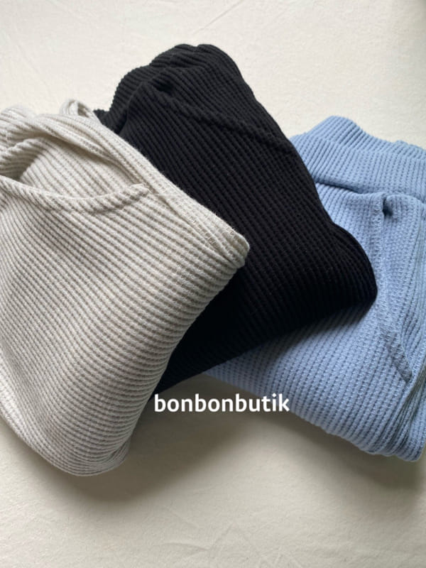 BON BON BUTIK - Korean Children Fashion - #Kfashion4kids - Adult Waffle Pants - 3
