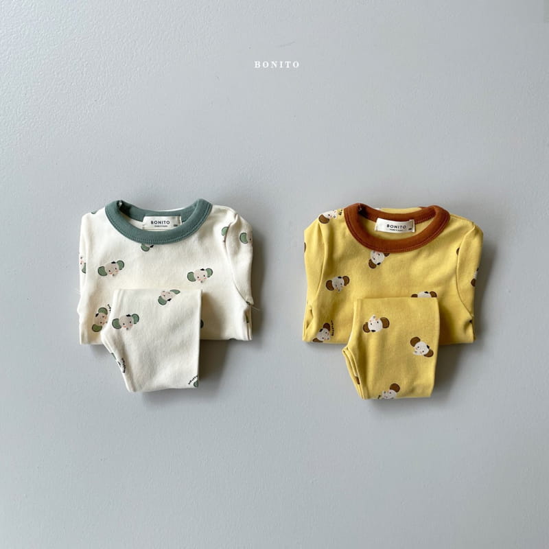 BONITO - Korean Children Fashion - #Kfashion4kids - Elephant Bodysuit with Leggings - 3