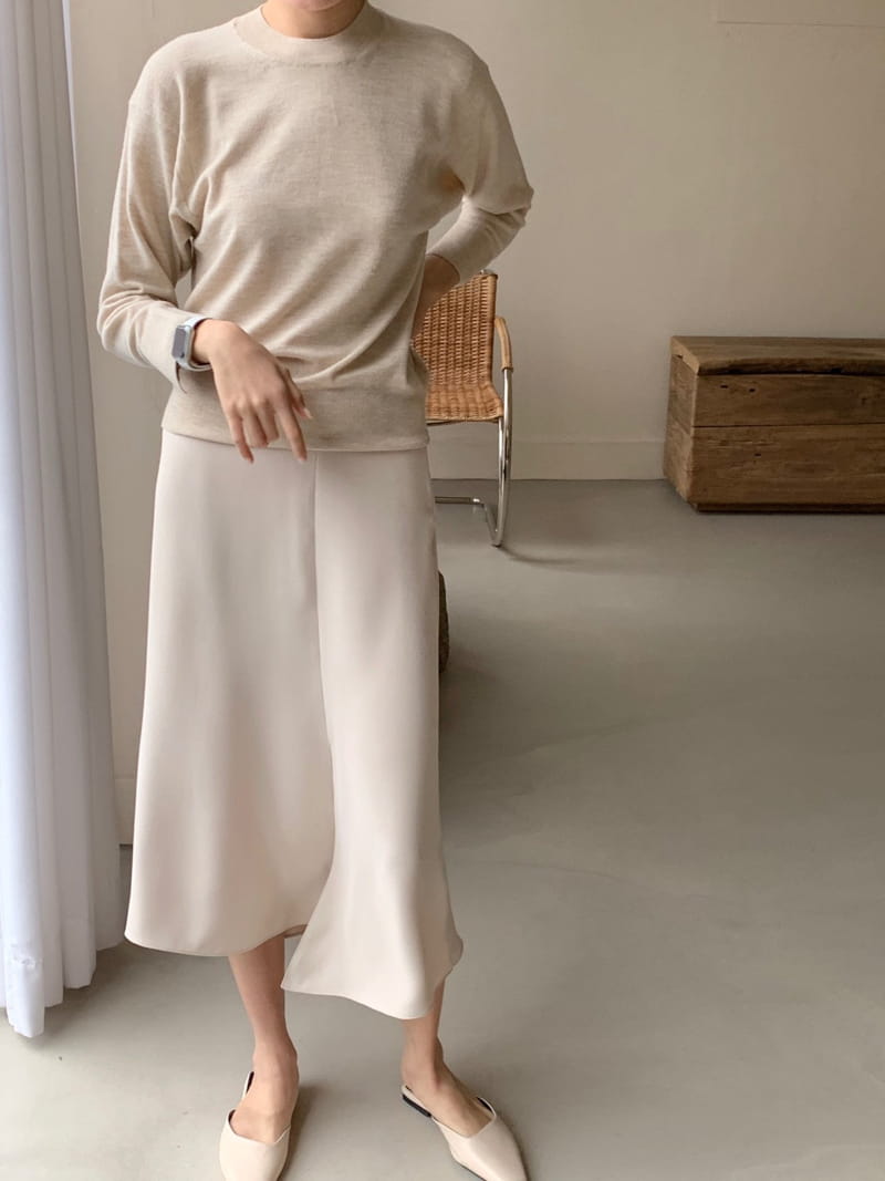 BOWEN - Korean Children Fashion - #Kfashion4kids - Wool Slit Sleeves Knit