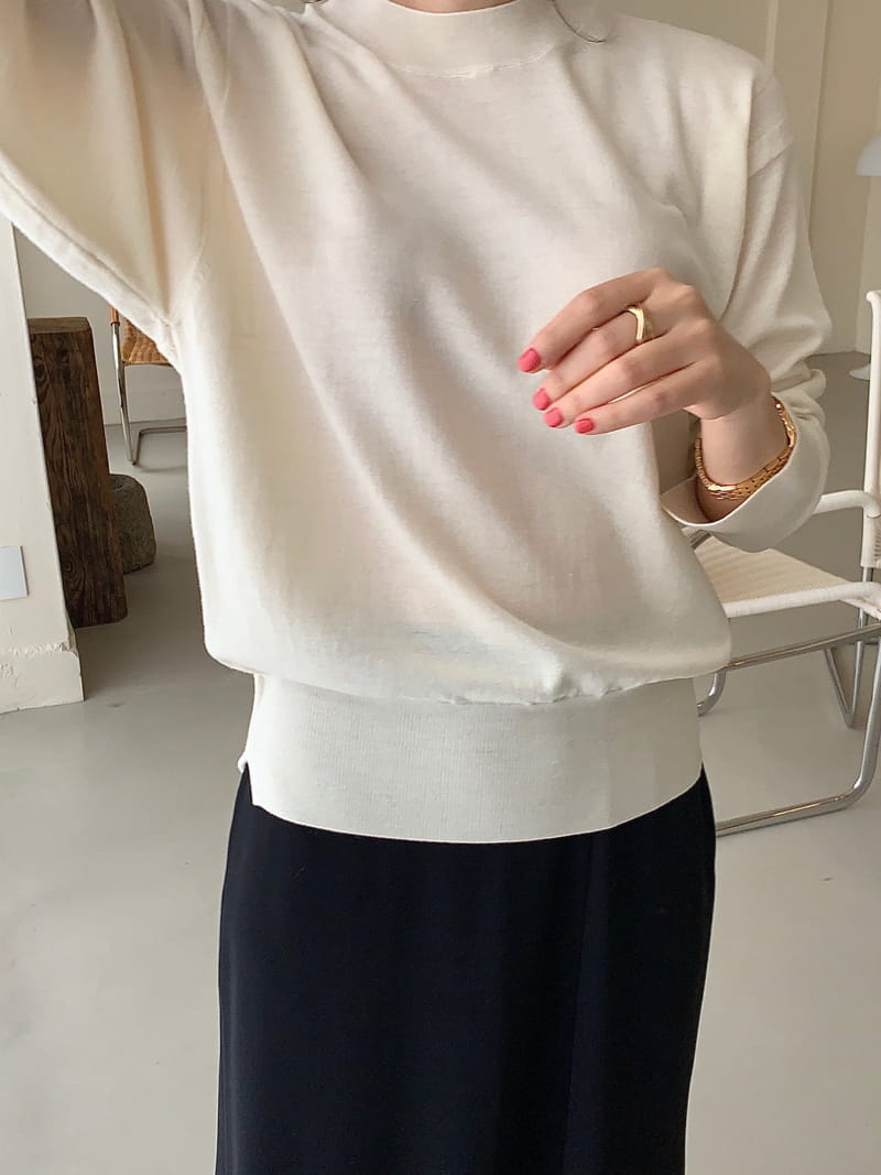 BOWEN - Korean Children Fashion - #Kfashion4kids - Wool Slit Sleeves Knit - 6