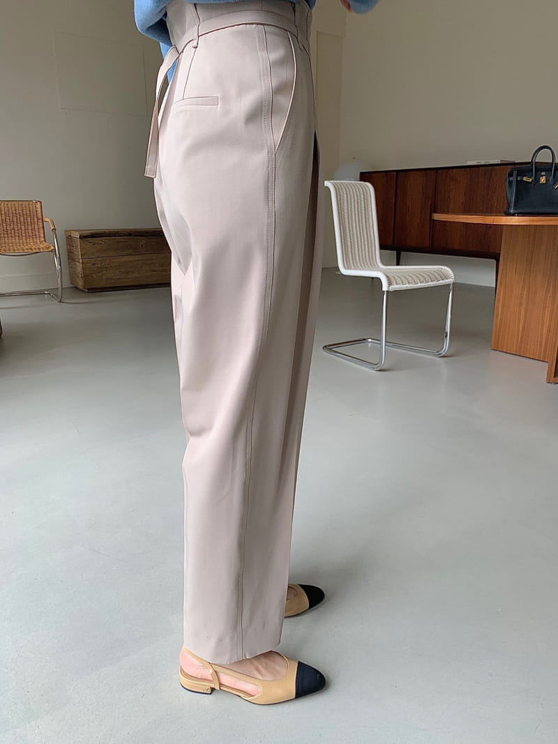 BOWEN - Korean Children Fashion - #Kfashion4kids - Belted Pants - 11