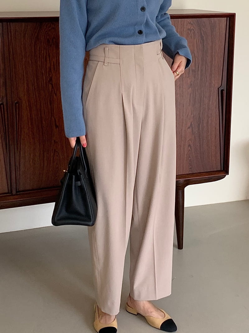 BOWEN - Korean Children Fashion - #Kfashion4kids - Belted Pants - 4