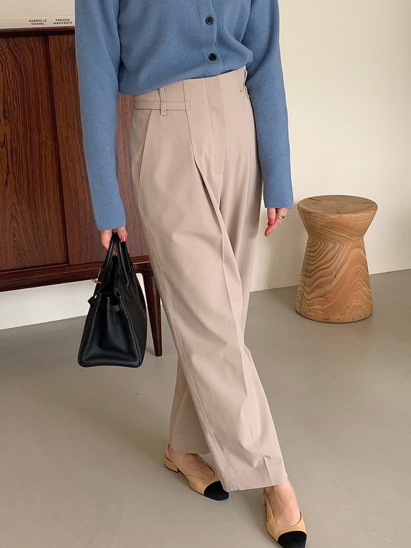 BOWEN - Korean Children Fashion - #Kfashion4kids - Belted Pants - 6