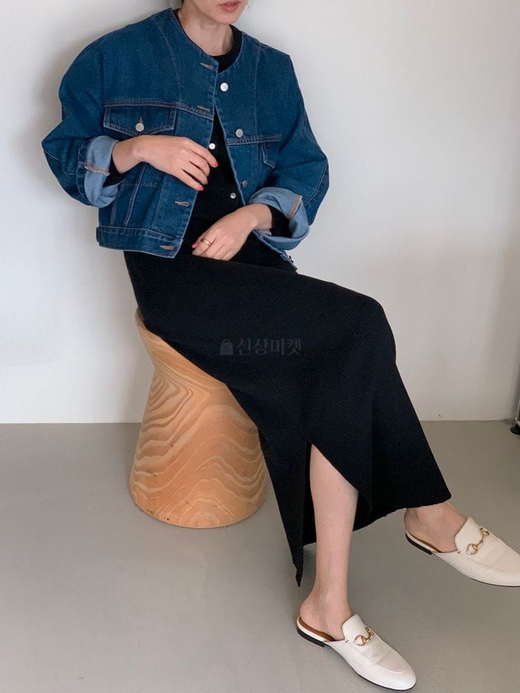 BOWEN - Korean Children Fashion - #Kfashion4kids - Low Slit Skirt - 4