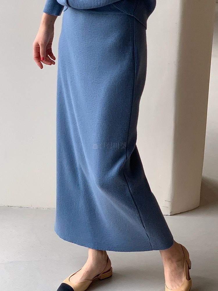 BOWEN - Korean Children Fashion - #Kfashion4kids - Low Slit Skirt - 8