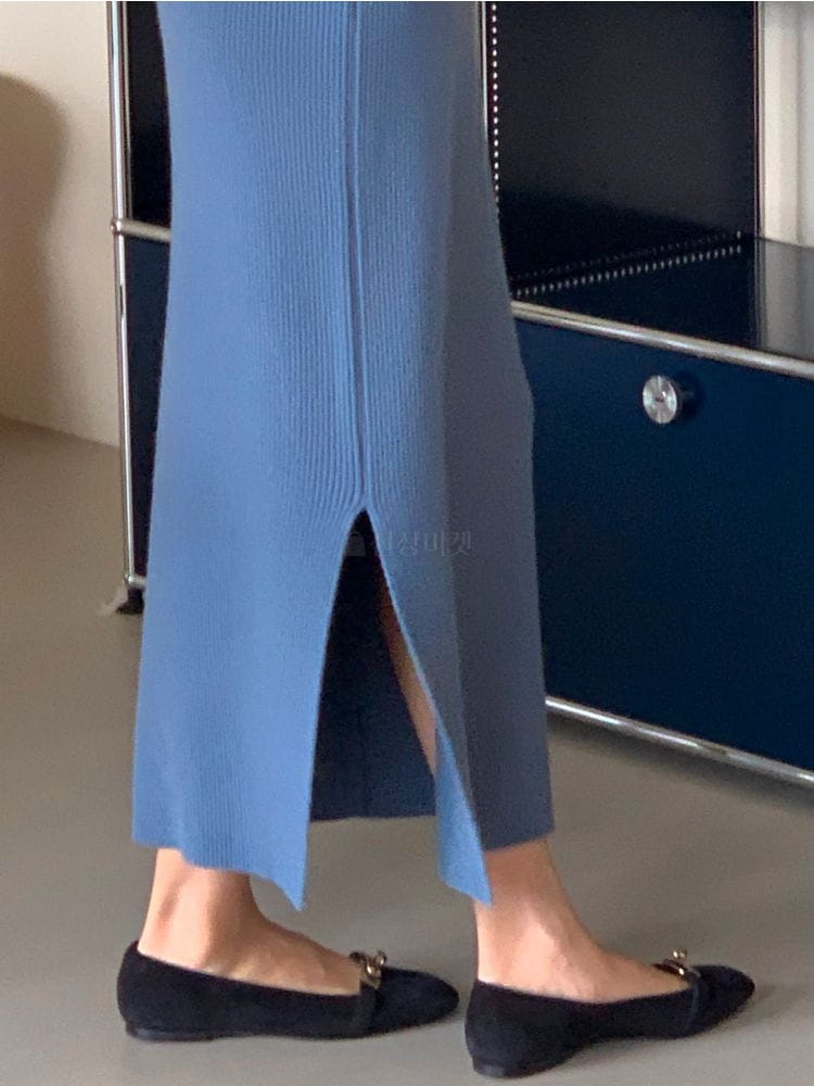 BOWEN - Korean Children Fashion - #Kfashion4kids - Low Slit Skirt - 9