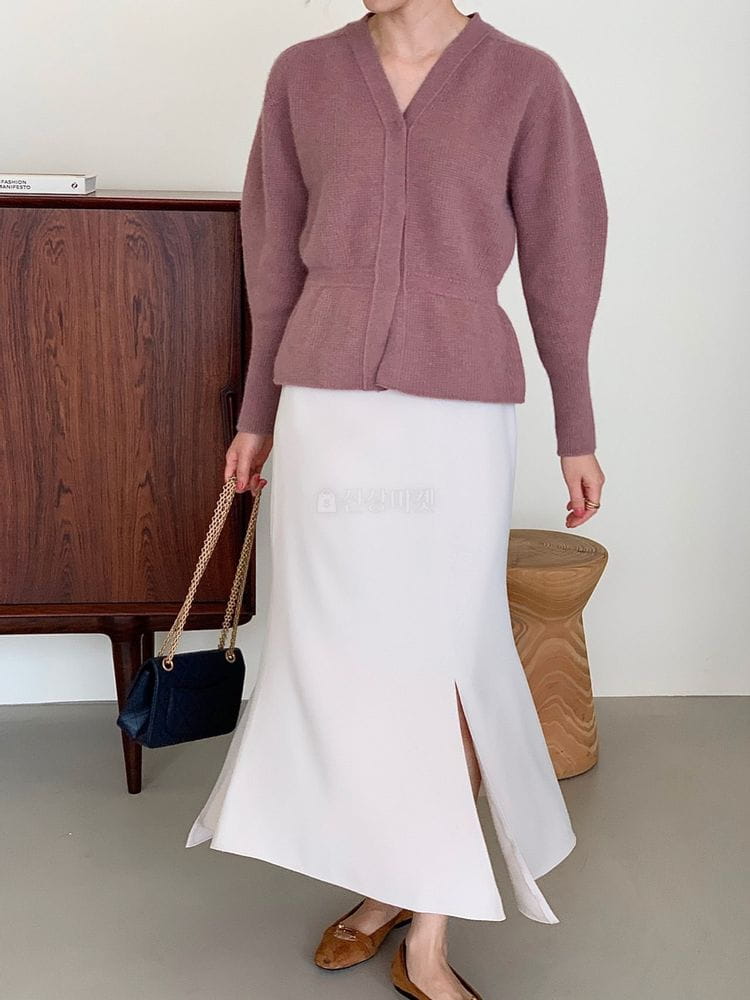 BOWEN - Korean Children Fashion - #Kfashion4kids - Holgament Fox Snap Cardigan - 3