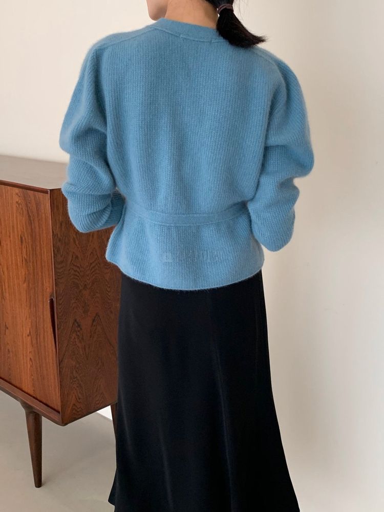 BOWEN - Korean Children Fashion - #Kfashion4kids - Holgament Fox Snap Cardigan - 8