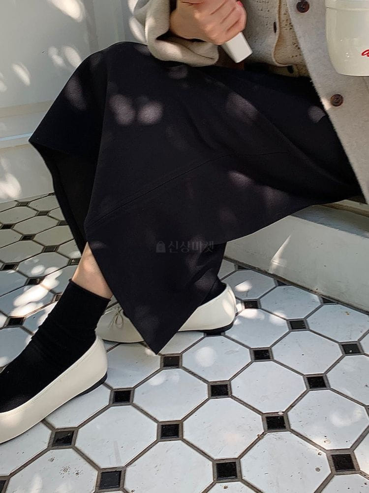 BOWEN - Korean Children Fashion - #Kfashion4kids - H Line Hip Skirt