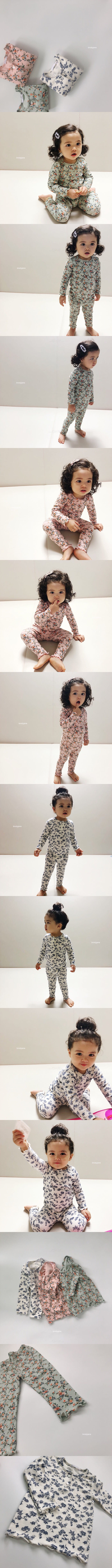 BRODY JANE - Korean Children Fashion - #Kfashion4kids - Flower Easywear