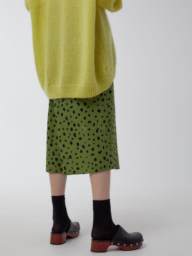BROWNS - Korean Children Fashion - #Kfashion4kids - Flat Leopard Skirt