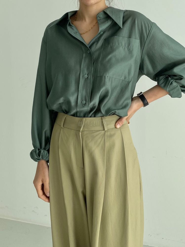 BROWNS - Korean Children Fashion - #Kfashion4kids - Kid Collar Shirt