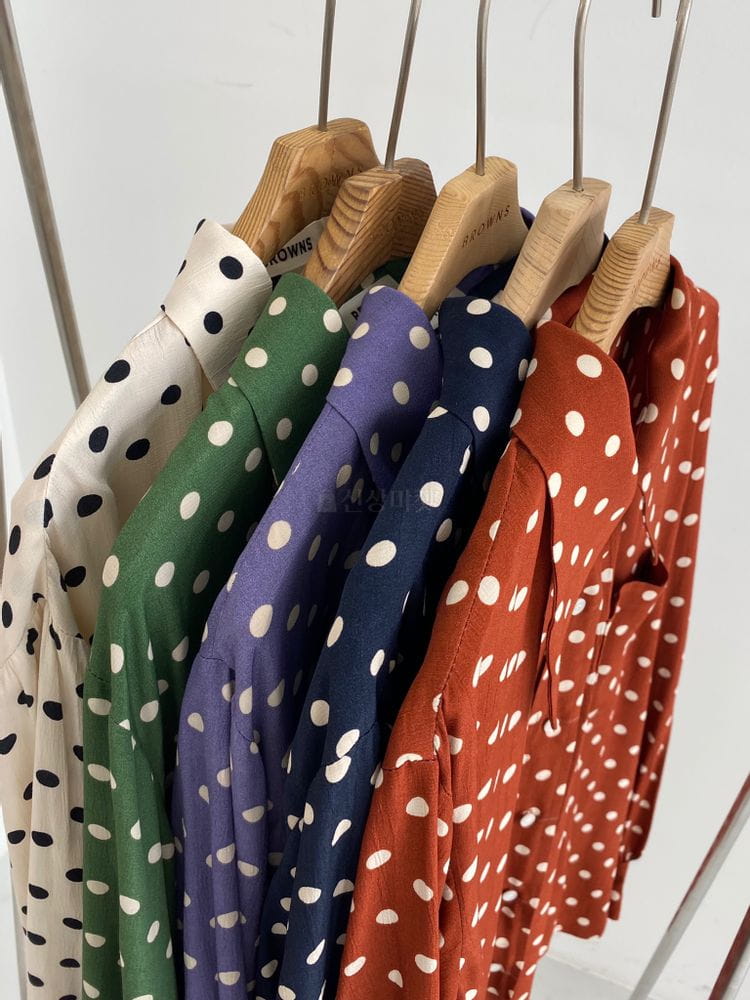 BROWNS - Korean Children Fashion - #Kfashion4kids - Code Dot Blouse - 4