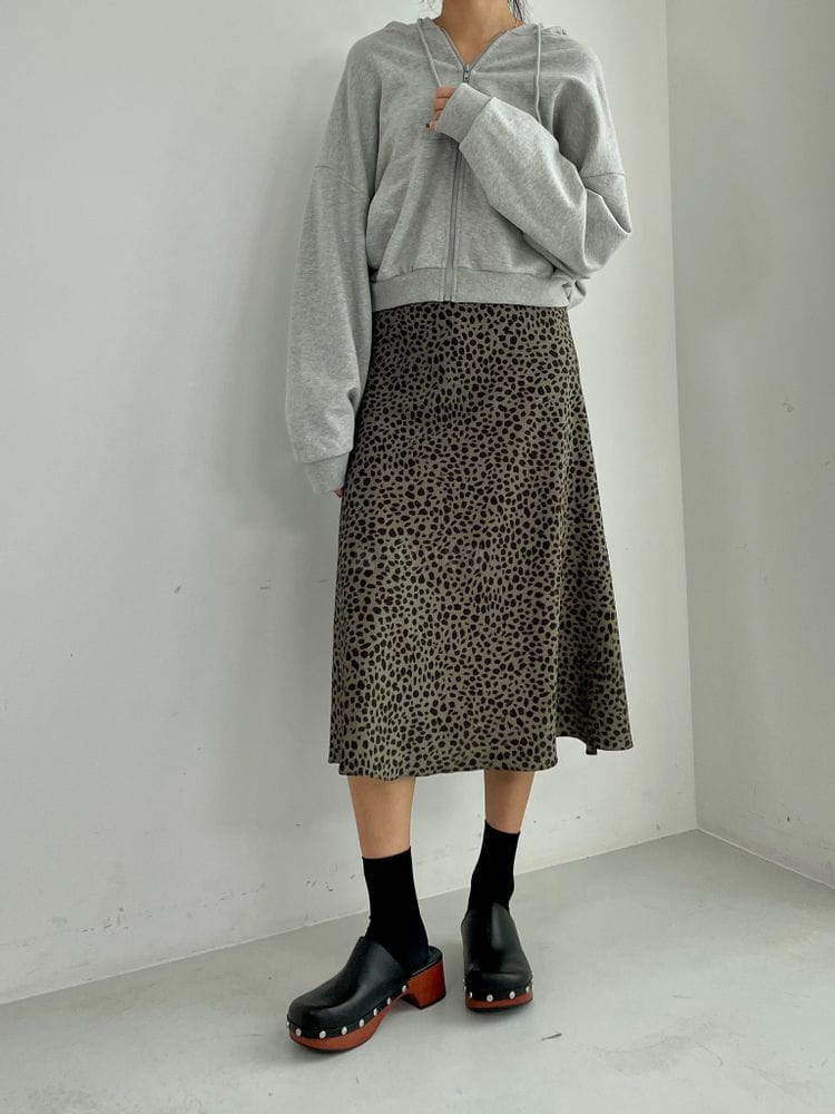 BROWNS - Korean Children Fashion - #Kfashion4kids - Jenny Leopard Skirt - 2