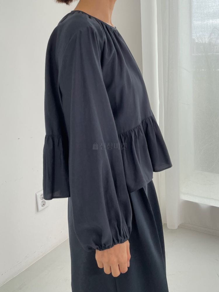BROWNS - Korean Children Fashion - #Kfashion4kids - Salt Shirring Blouse - 3