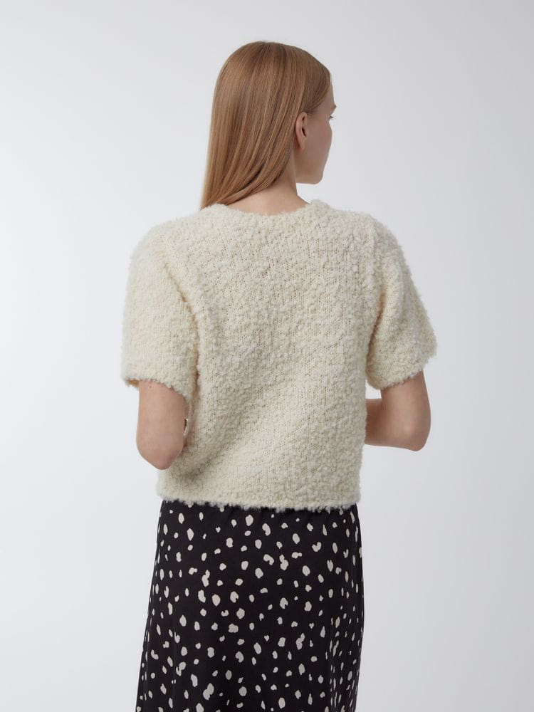 BROWNS - Korean Children Fashion - #Kfashion4kids - Ppogeuleu Round Knit  - 2
