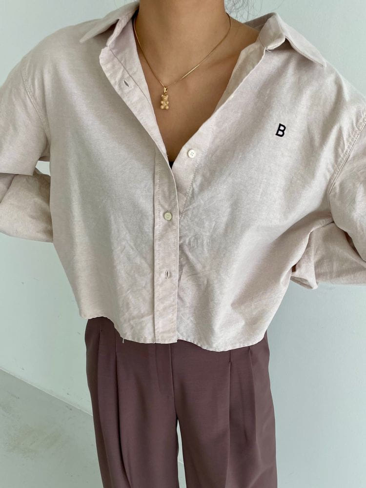 BROWNS - Korean Children Fashion - #Kfashion4kids - Bi Shorts Shirt - 4
