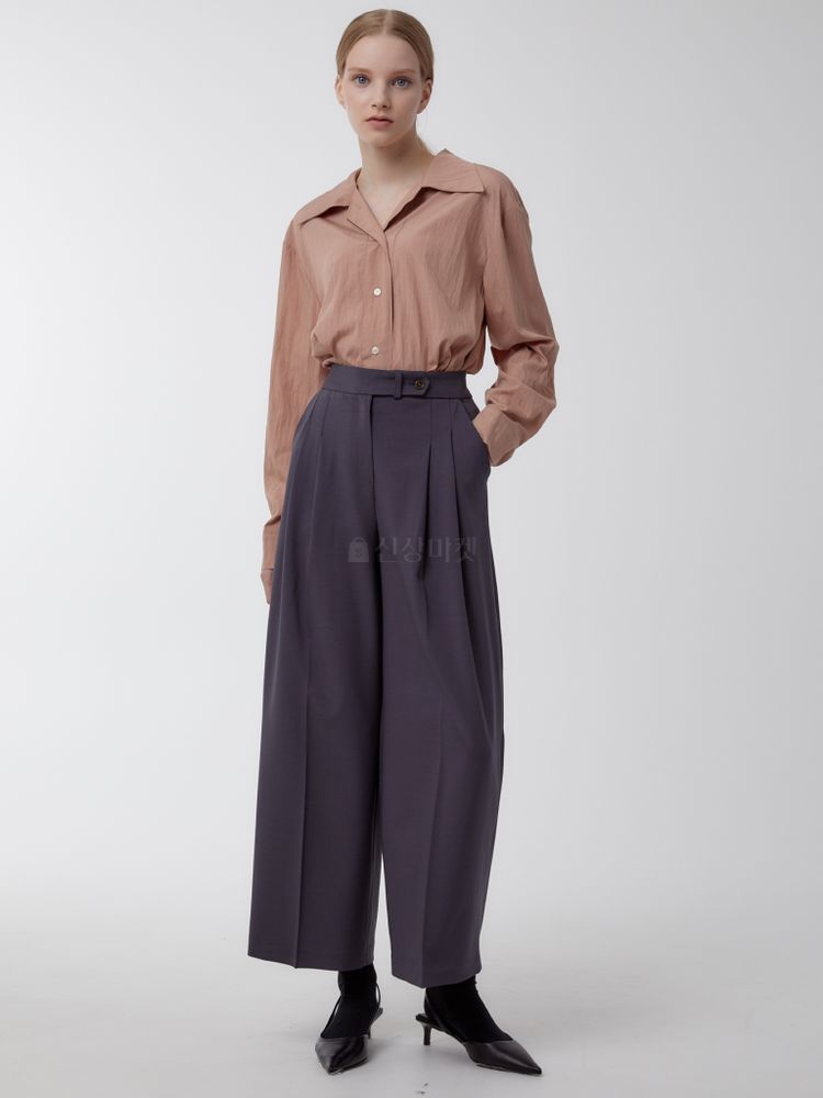 BROWNS - Korean Children Fashion - #Kfashion4kids - Button Wide Pants