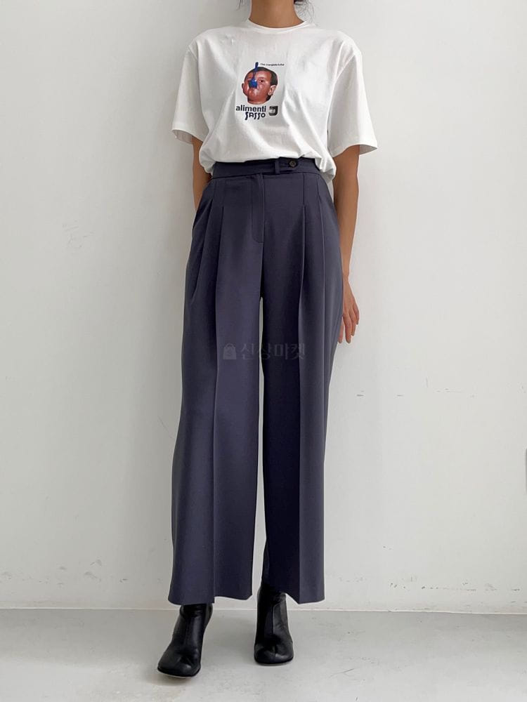 BROWNS - Korean Children Fashion - #Kfashion4kids - Button Wide Pants - 4