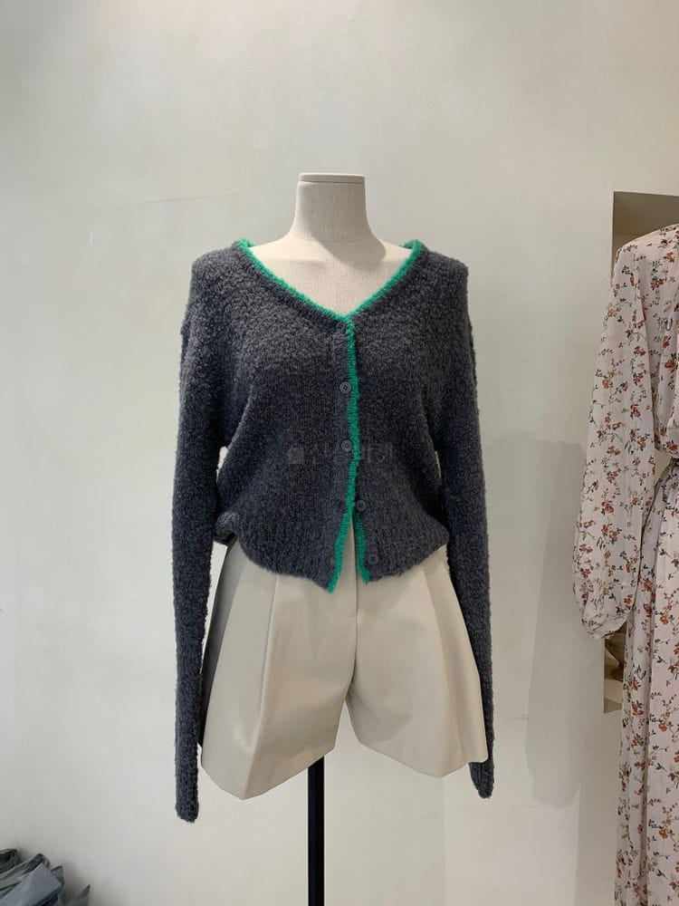 BROWNS - Korean Children Fashion - #Kfashion4kids - Color Cardigan - 3