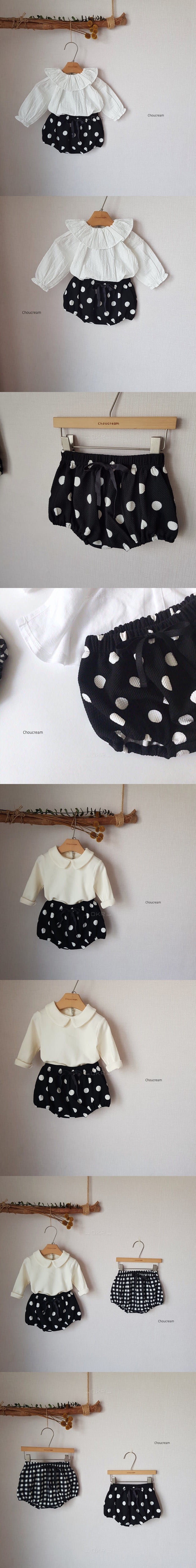 CHOUCREAM - Korean Children Fashion - #Kfashion4kids - Dot Bloomer