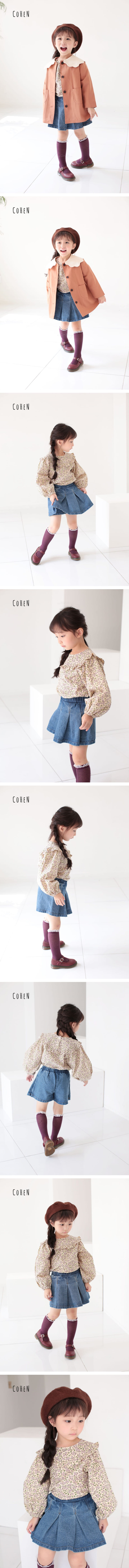 COHEN - Korean Children Fashion - #Kfashion4kids - Denim Skirt Pants