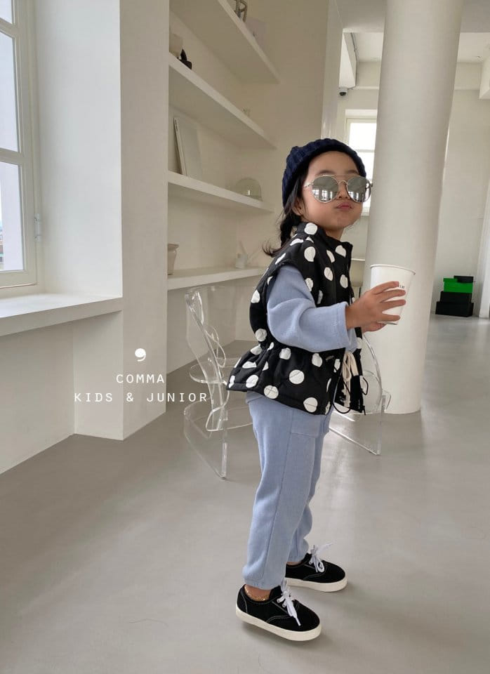 COMMA - Korean Children Fashion - #Kfashion4kids - Dot Quilting Vest - 4