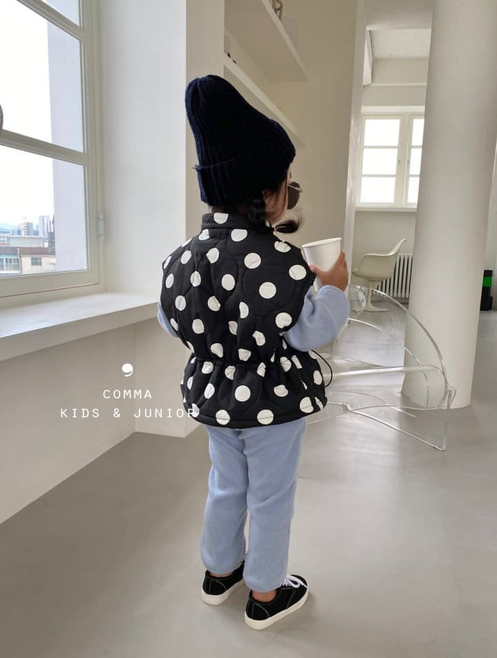 COMMA - Korean Children Fashion - #Kfashion4kids - Dot Quilting Vest - 7
