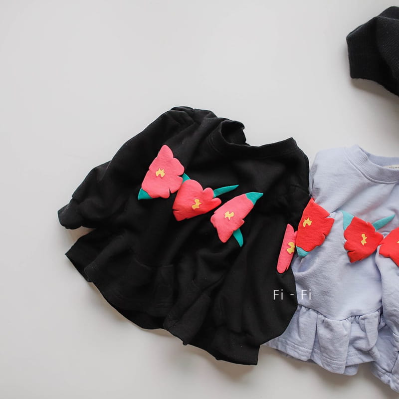 COMMA - Korean Children Fashion - #Kfashion4kids - Rose Sweatshirt - 2