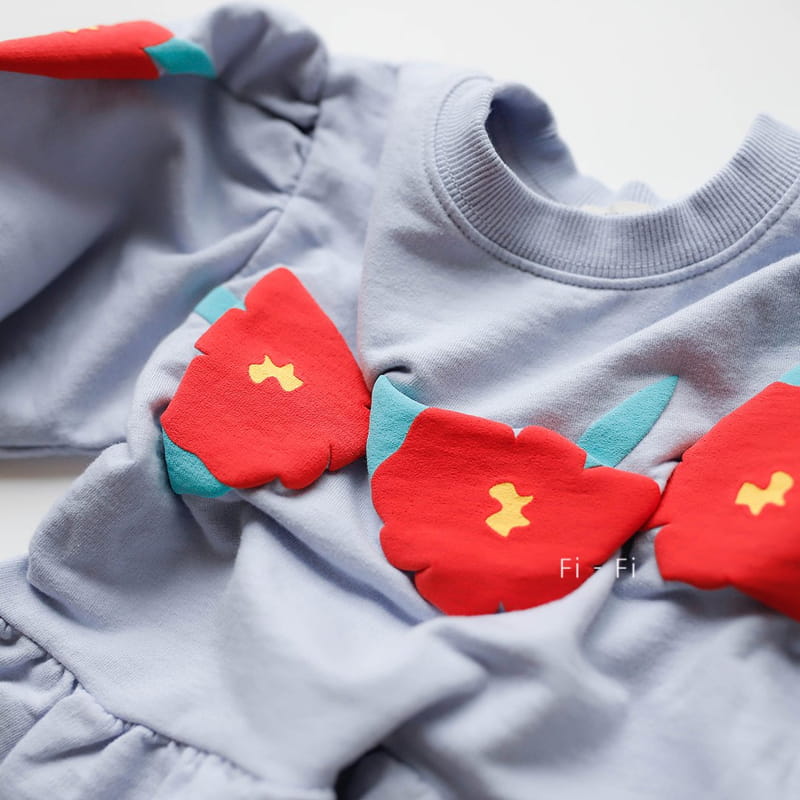 COMMA - Korean Children Fashion - #Kfashion4kids - Rose Sweatshirt - 9